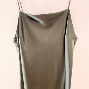 TOPSHOP Square neck slipdress only worn once in perfect condition, stunning fit